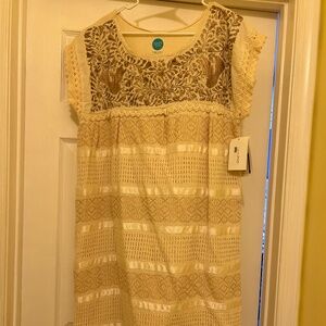 Handmade Embroidered Lace Dress